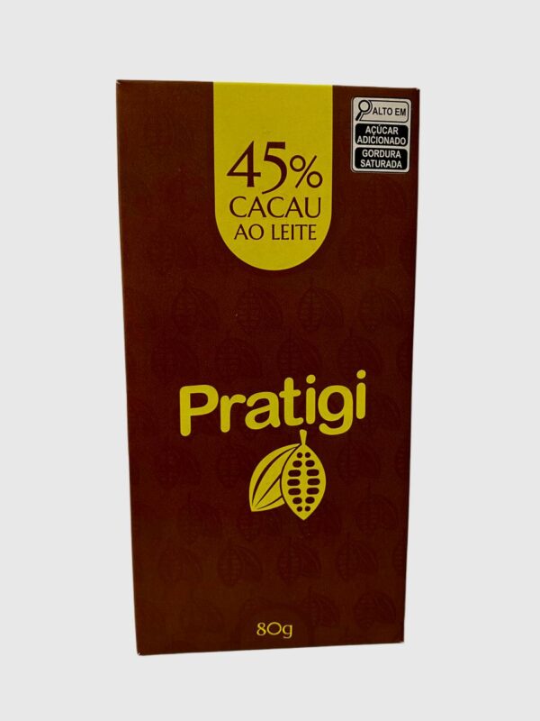 45% Cacau ao Leite
